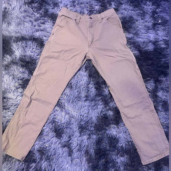 Size 30 by 32 Wrangler carpenter jeans, loose/relaxed fit. - Picture 2 of 4
